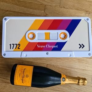 Veuve Clicquot Cassette Tape Case NEW
